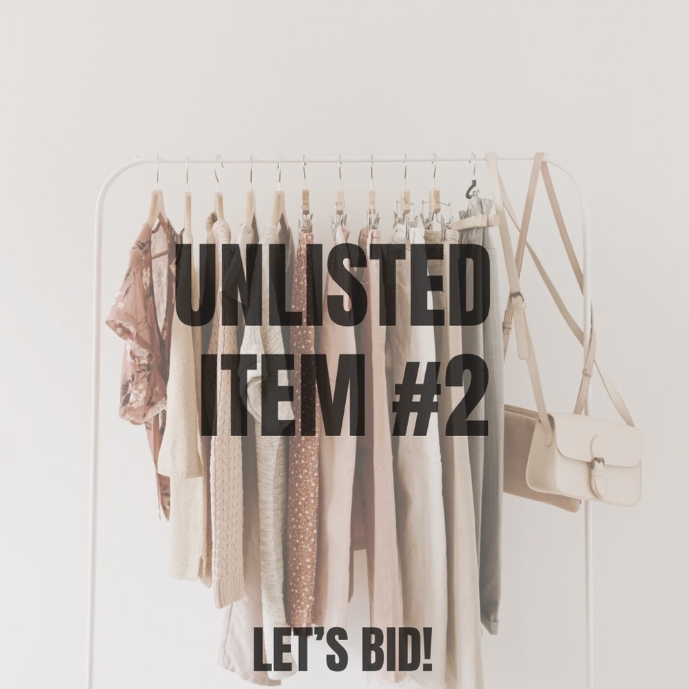 ✨ Unlisted Item 2 - Live!